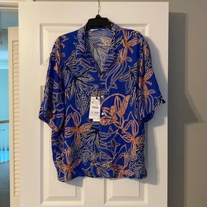 Zara XL men’s button up, new with tags